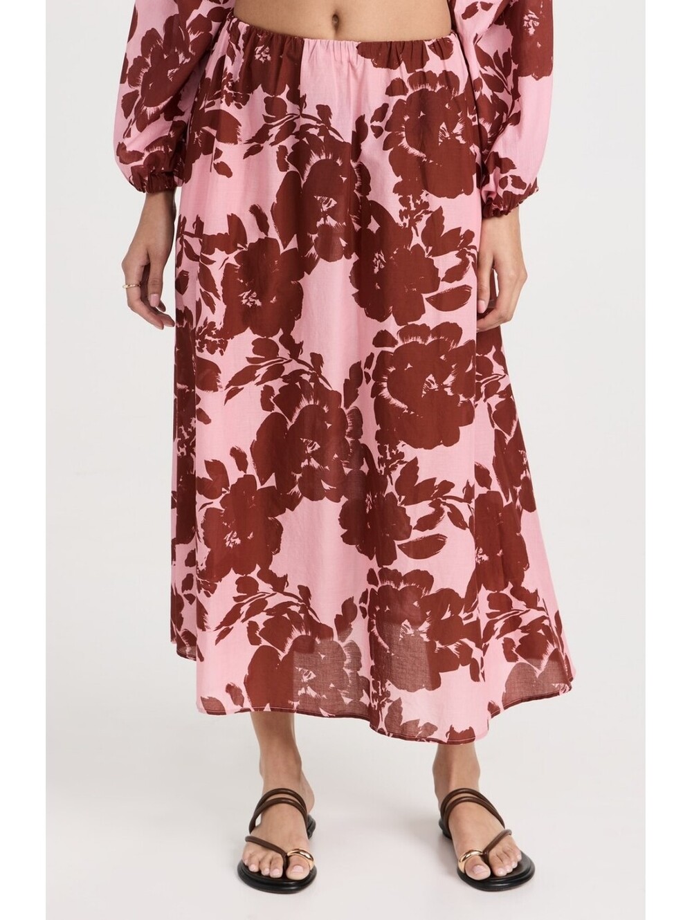 NWT Tanya Taylor Women's Pink/Sienna Skirt Size Large